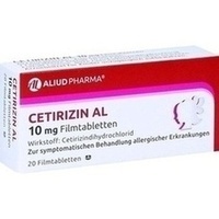 CETIRIZIN AL 10 mg Filmtabletten