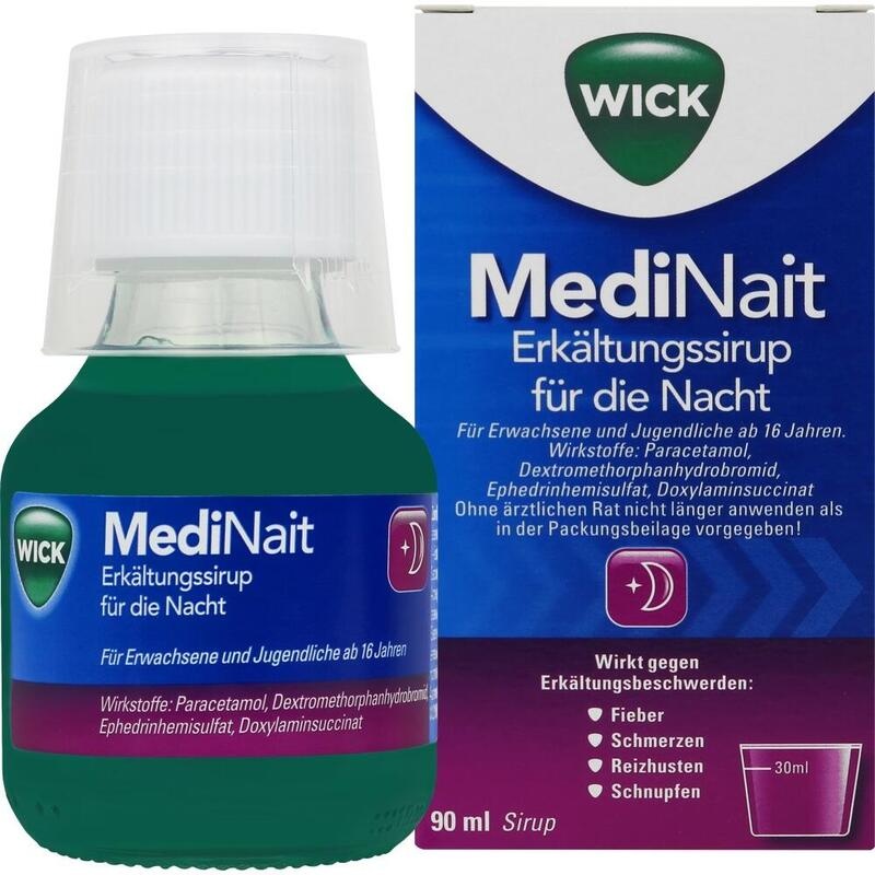 WICK MediNait Erkältungssirup für die Nacht